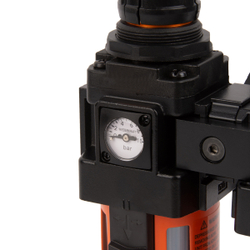 WDK-70140 Блок подготовки воздуха 1/2" с влагоотделителем, регулятором, лубрикатором и манометром