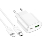 Зарядное устройство на Lightning Hoco C109A PD20W+QC3.0 (white)