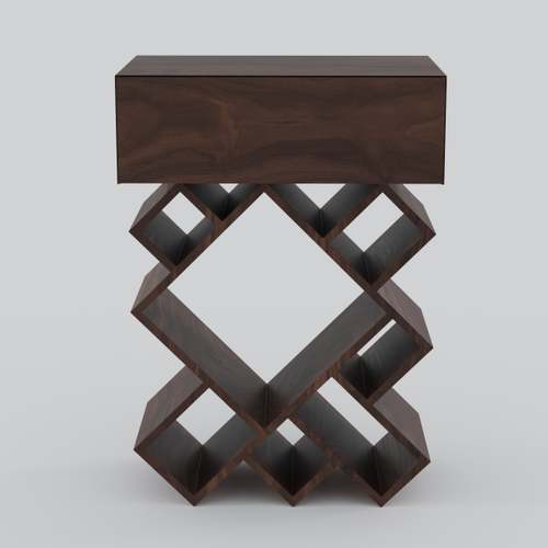 Тумба-столик "Пиксель" высокая