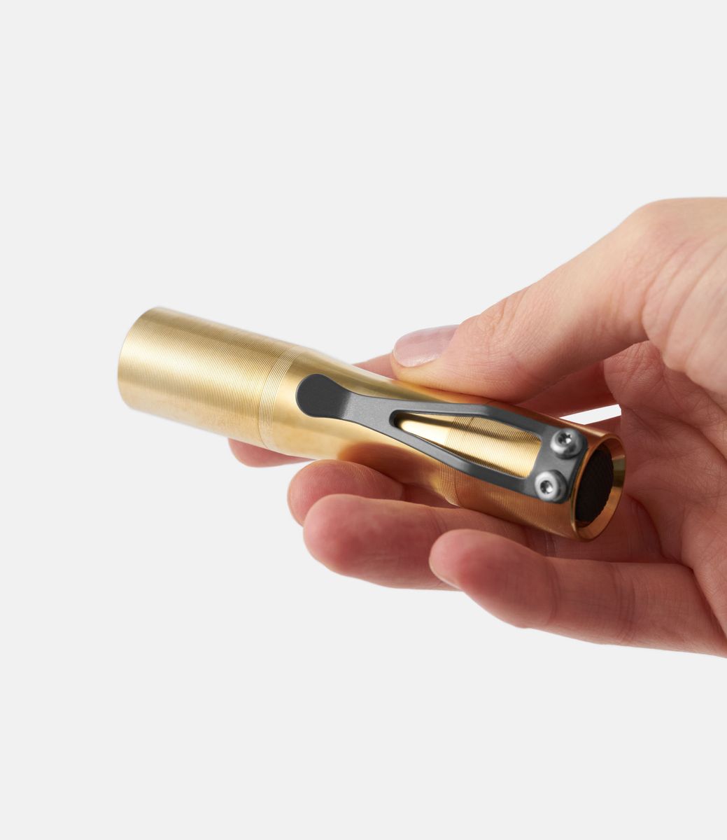 Tactile Turn Apollo Flashlight Bronze — фонарик из бронзы