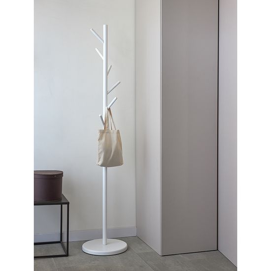 Вешалка напольная forsty, 173 см, белая
