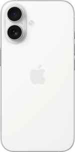 Смартфон Apple iPhone 16, 128GB, White (белый), NanoSIM+eSIM
