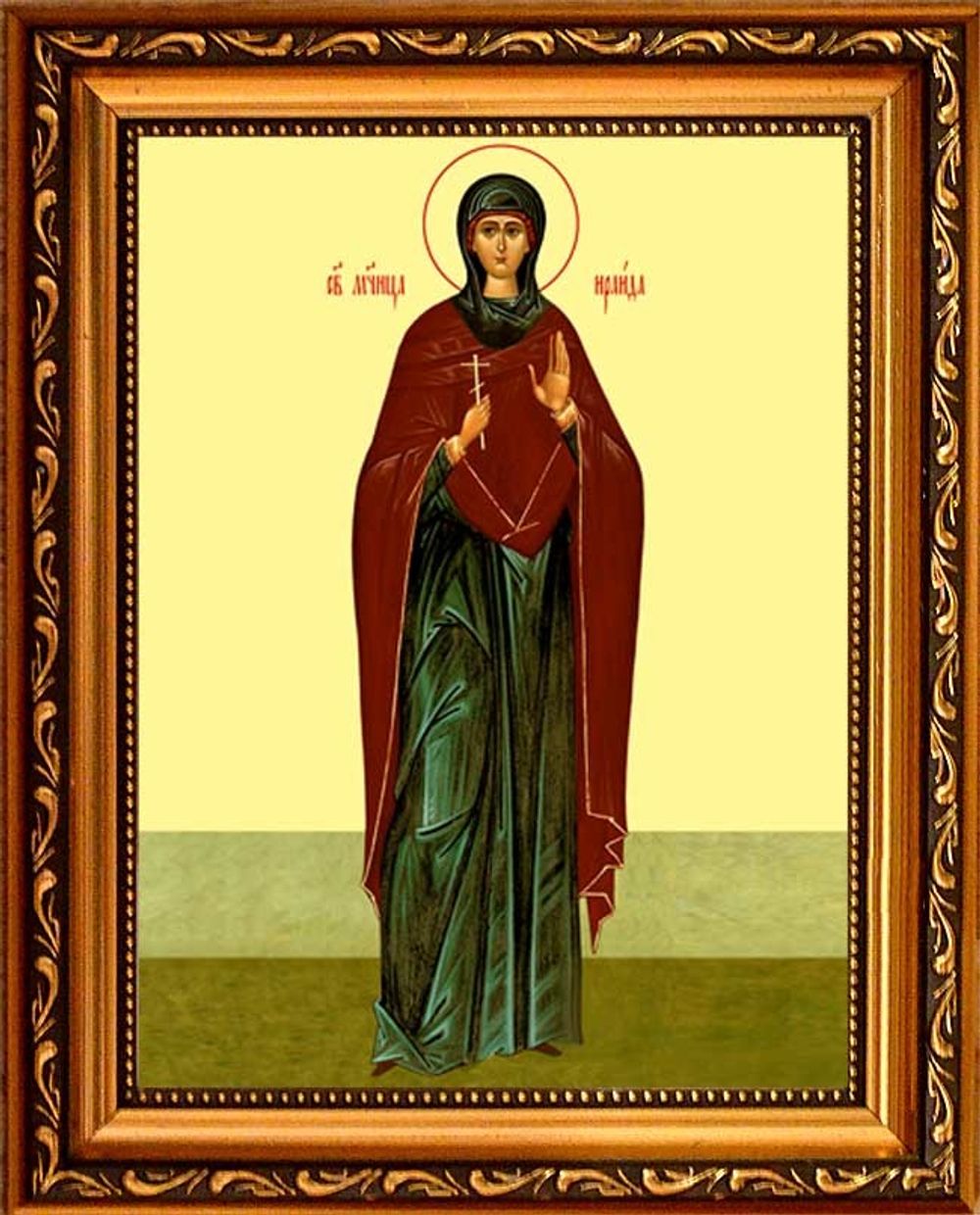 Ираида Александрийская мученица. Икона на холсте в раме.