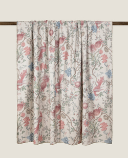 Плед 150х200 Frati Home Soft Bamboo Райская птица Beige бежевый