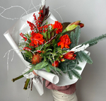 Букет авторский Морозная роза