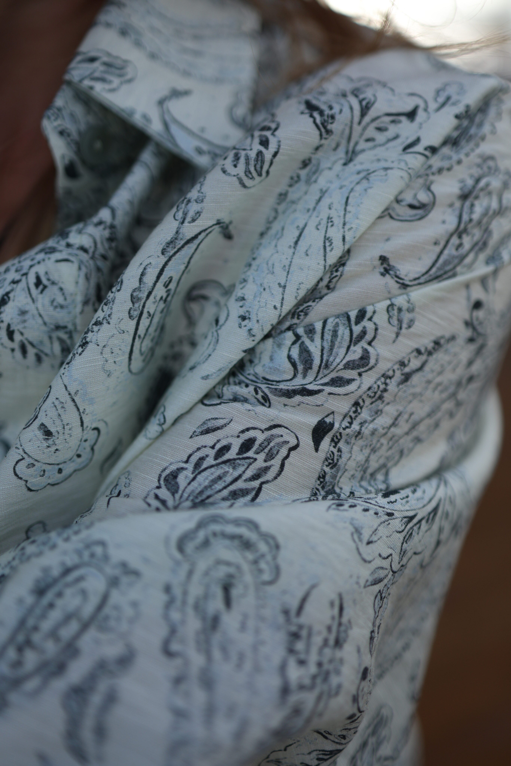 Рубашка реглан "Пейсли"