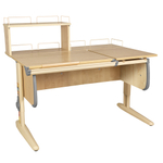 Растущая парта Дэми СУТ 25 с задними полками СУТ.15.210 и СУТ.15.240 (1200×880 мм)