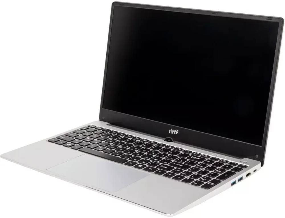 Ноутбук Hiper WorkBook Q15UHR Core i3 10110U/8Gb/256Gb SSD/15,6" FullHD/DOS Silver (KC29D2B4)