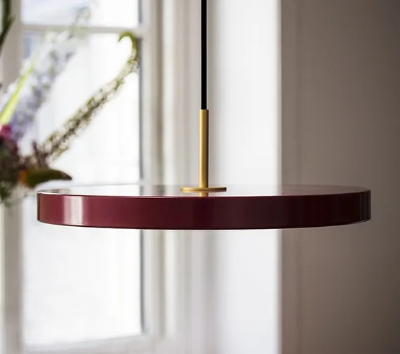 Подвесной светильник Asteria Medium, Ø43х14 см, красный | UMAGE | Дания