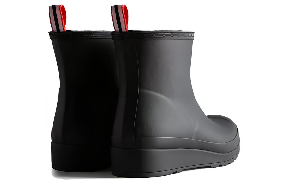 HUNTER Thermal Waterproof Slip Resistant Thermal Waterproof Slip Resistant Rain Boots Women"s Black