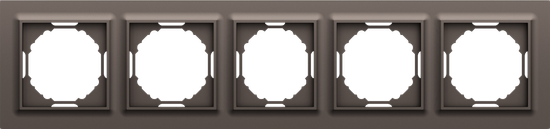 Рамка 5-я,  Wave мокко,  серия A07