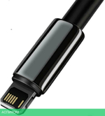 Кабель Baseus Tungsten Gold 2m Black (CALWJ-A01)
