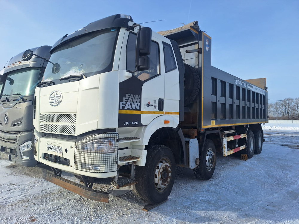 FAW J6 8x4 Самосвал СА3310Р66K24T4E5 (Дизельный, 11,1 л, 420 л.с., МТ)