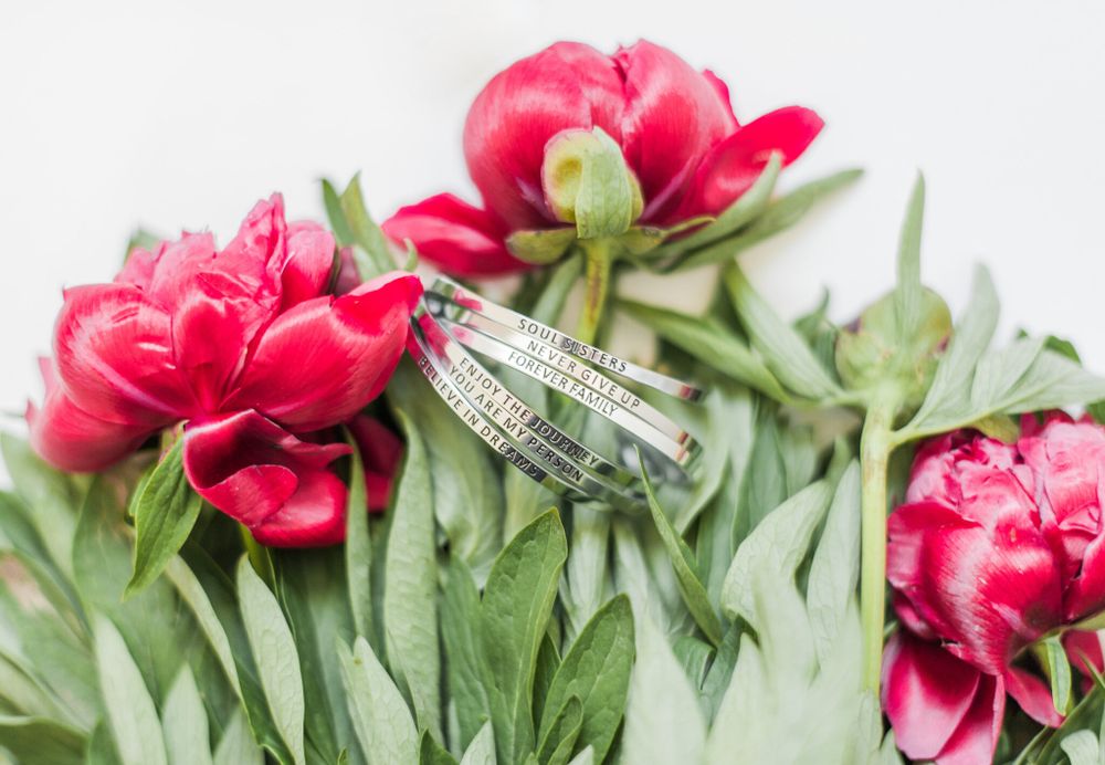 Браслет Stay wild, розовая позолота