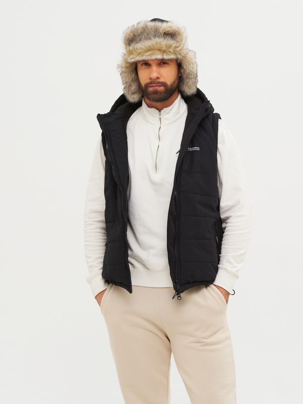 Шапка ушанка зимняя Полюс V-2 с маской ткань Cell цвет Хаки