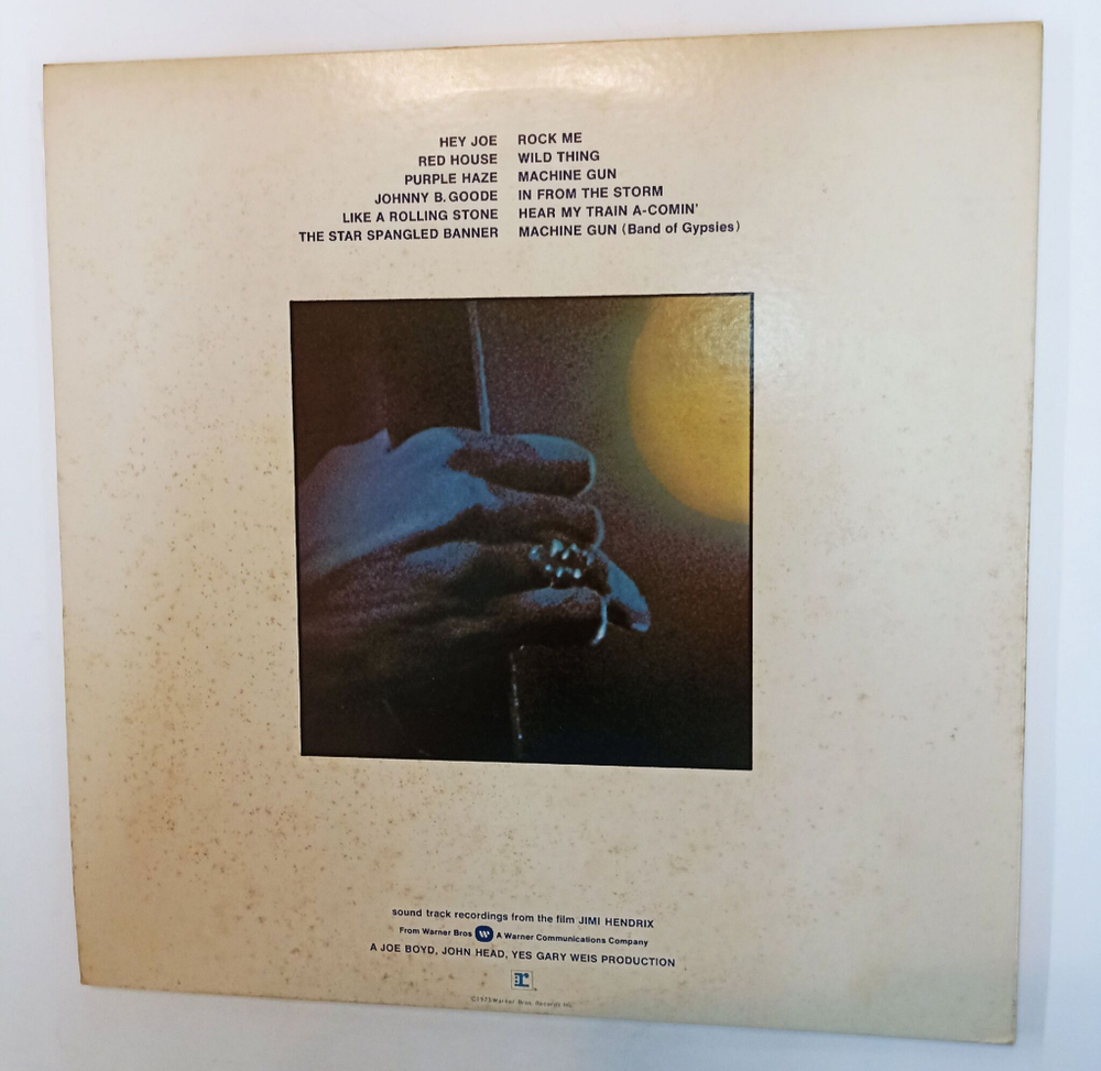 Винтажная виниловая пластинка LP Jimi Hendrix Sound Track Recordings From The Film Jimi Hendrix 2LP (Japan 1979)