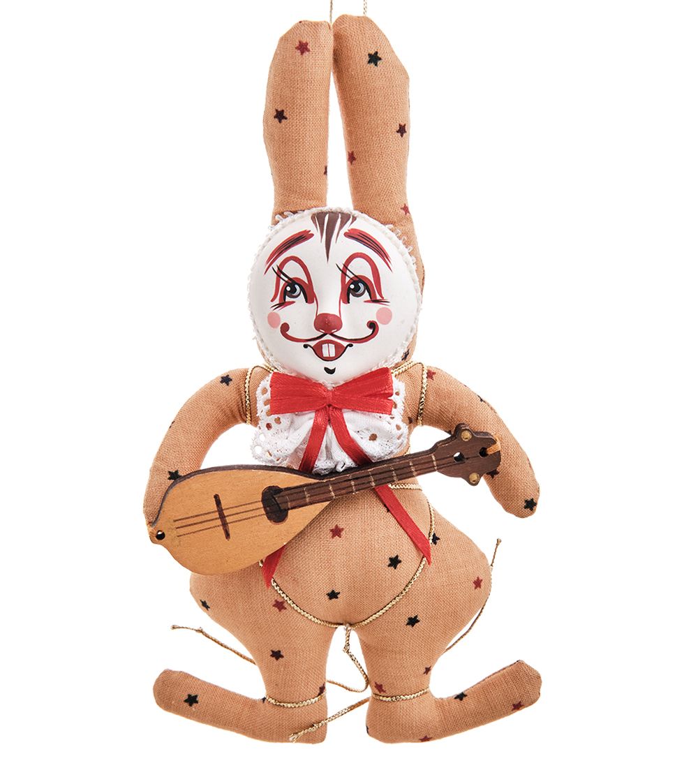 RK-469/3 Кукла подвесная «Кролик Музыкант»