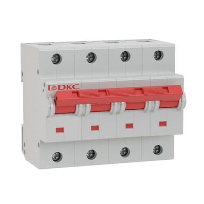 Автоматический выключатель модульный DKC MD125-4NC100