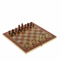 GAEM Игра настольная 3 в 1 (шахматы, шашки, нарды), L29 W14,5 H3 см
