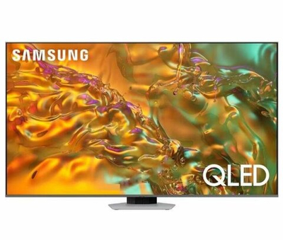 Телевизор Samsung QE55Q80DAUX 55" QLED, Dual LED, 4K, Smart, UHD, серый
