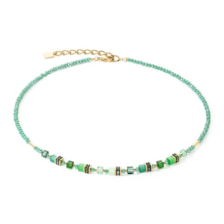 Колье Coeur de Lion Green 4565/10-0500