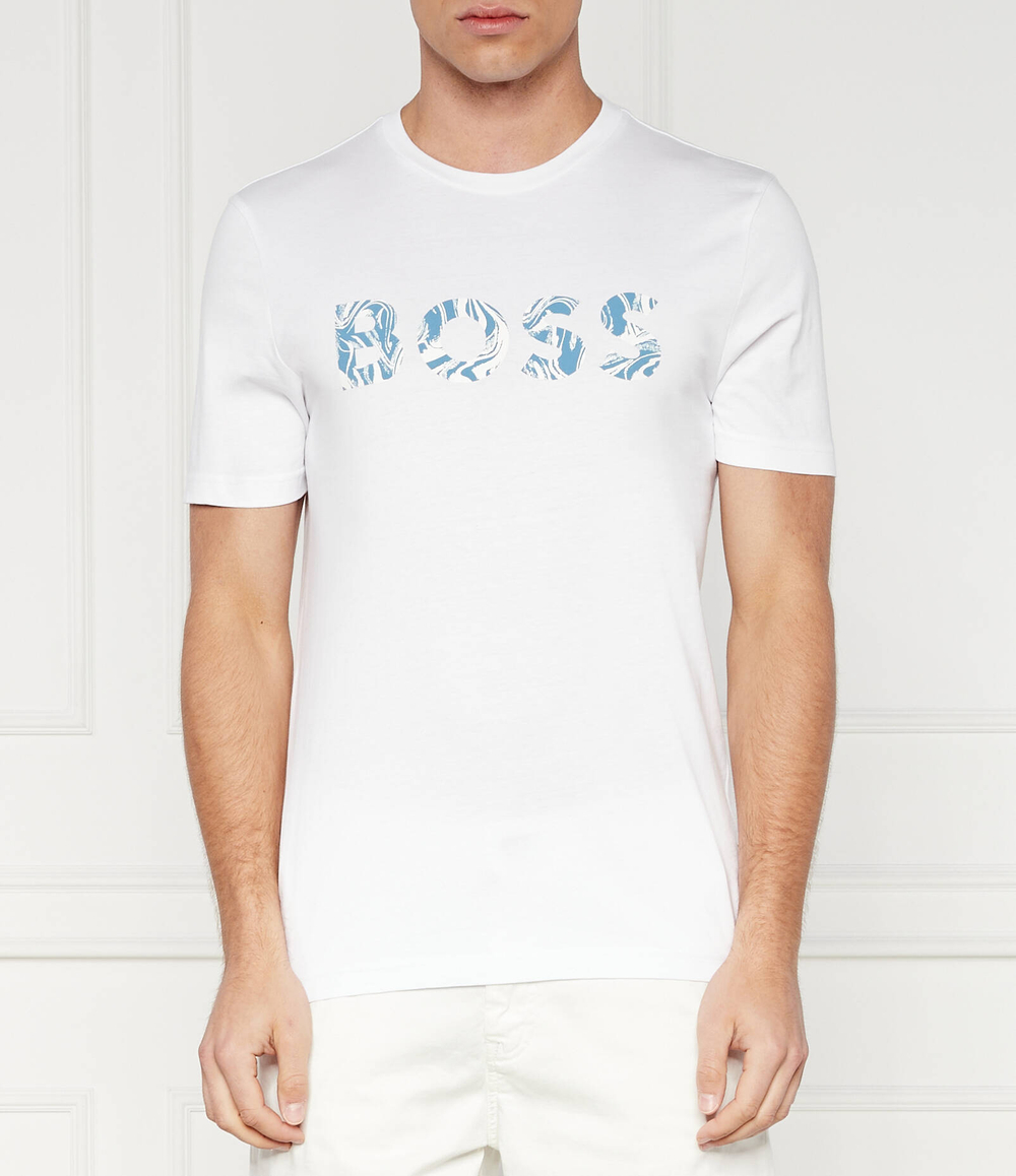 Футболка Te_Bossocean BOSS ORANGE - белый(50515997)