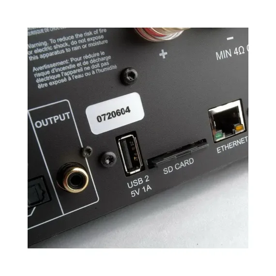 Lyngdorf TDAI-3400 HDMI Input 4K HDR Black