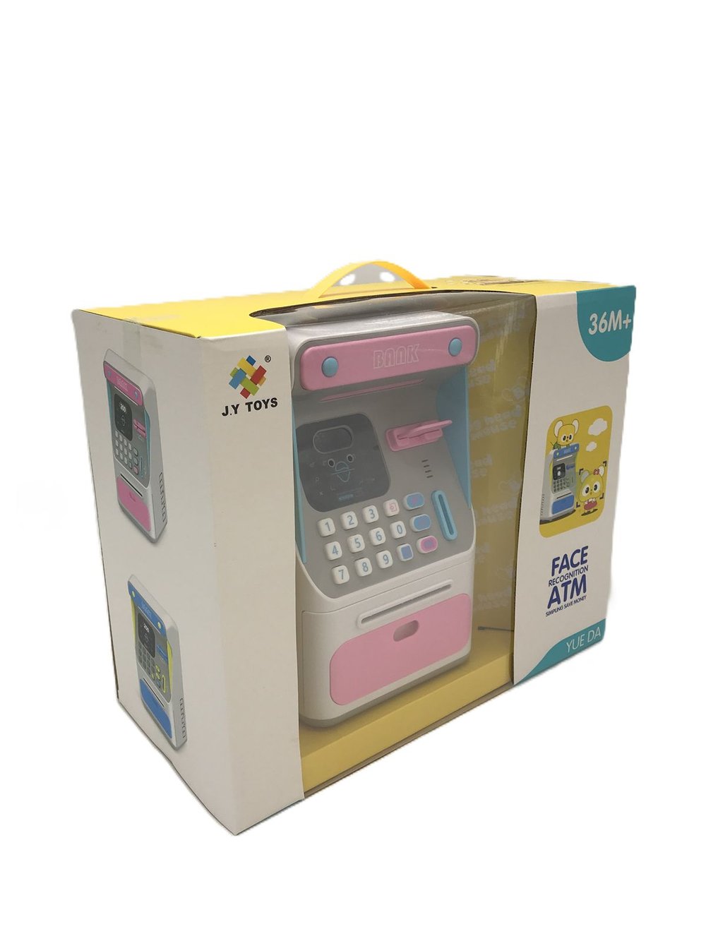 Игрушка Копилка Банк, цвет розовый (7010A)