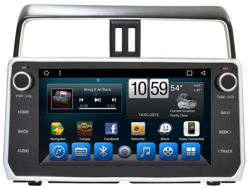 Магнитола для Toyota Land Cruiser Prado 150 2017-2023 - Kuberg KR-1104-S10 Android 10, Быстрая, SIM-слот