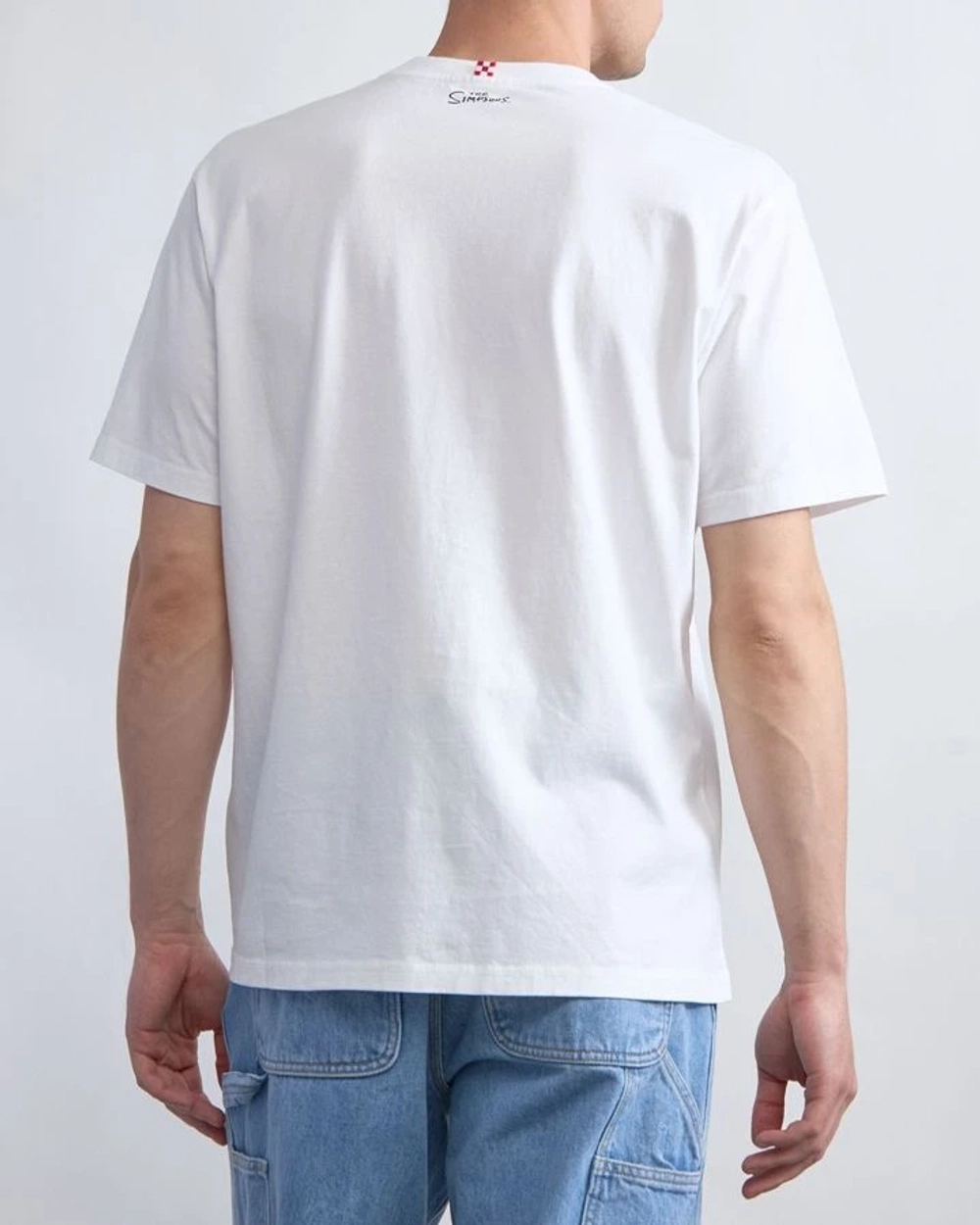 Футболка MC Saint Barth TSHIRT BART белый снимает шорты