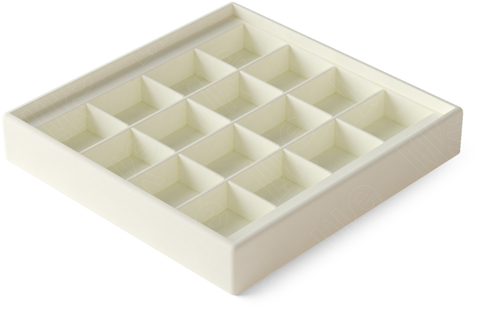 Планшет Бета/2 серия/округлые края/16 ячеек 08 (41х48 мм.)