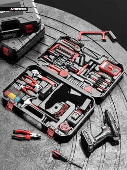 ARIDOO Шуруповерт, 21 В, 2 АКБ