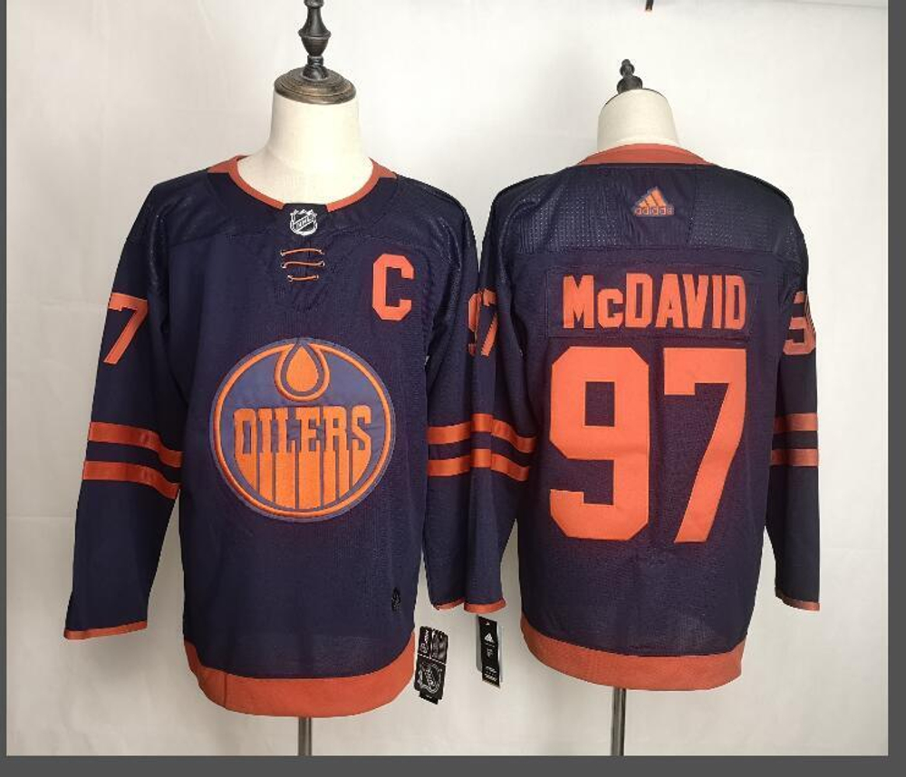 Хоккейное NHL джерси Коннора Макдэвида - Edmonton Oilers