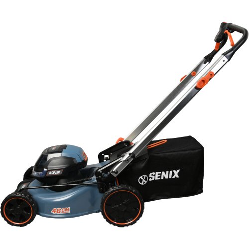 Газонокосилка аккумуляторная самоходная SENIX LSSX2-H-EU, 2X2 40V, 2акб, зу