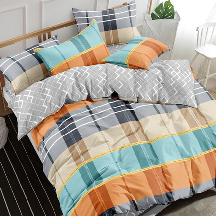 Комплект постельного белья "ВЛ. 1294", поплин, 100% хлопок, Россия.