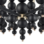 8106/8 MODERNI LN26 130 черный/золото, металл Люстра Е14 8*40W 220V NANA