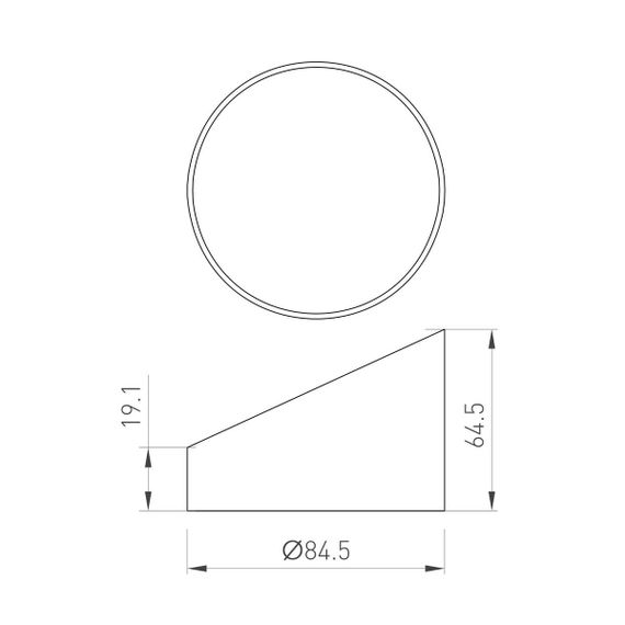 Бленда Arlight LGD-Hood-R85 046771