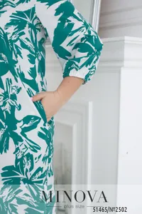 Платье 2502-бирюзовый Minova