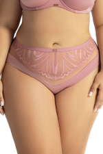 Розовые трусики-слипы со средней линией талии Yasemin (Размер: XXXL) (Цвет: грязно-розовый)