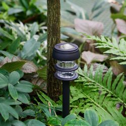 USL-C-095-PT380 HALO Cветильник садовый на солнечной батарее. 1 светодиод. Белый свет. 1xАА Ni-Mh аккумулятор в-к. IP44. TM Uniel