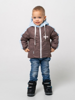 Куртка "Эдик" р. 92, небо/капучино (Аксарт)