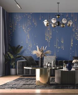 Бесшовная фреска Оро VR.0035-G1, 2,7 м (Ширина 4 м)