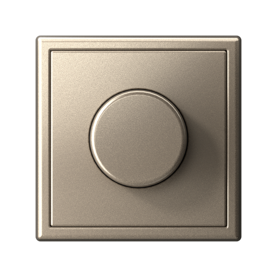 Светорегулятор поворотно-нажимной (диммер) ArtGallery LED RC 400Вт механизм шампань SE GAL000523