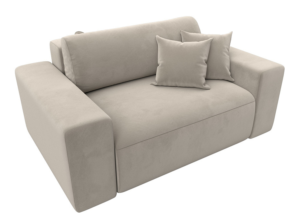 Кресло Лига-036 НПБ МИКРОВЕЛЬВЕТ Бежевый