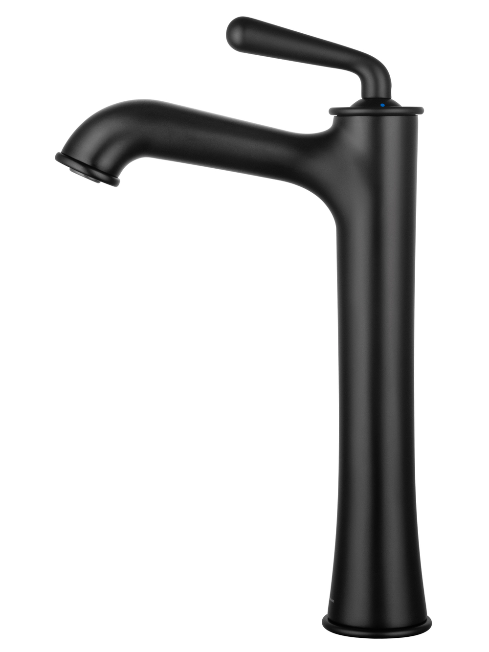 Смеситель для раковины высокий WONZON & WOGHAND STEAM, Черный матовый (WW-88239008-MB)