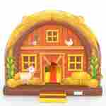 Коммерческий надувной батут «Весёлая ферма» 11,2×7,2×6,5 м