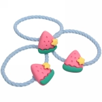 Резинки для волос детские 3шт «Кокетка - Baby style», арбузики, d-3,5см