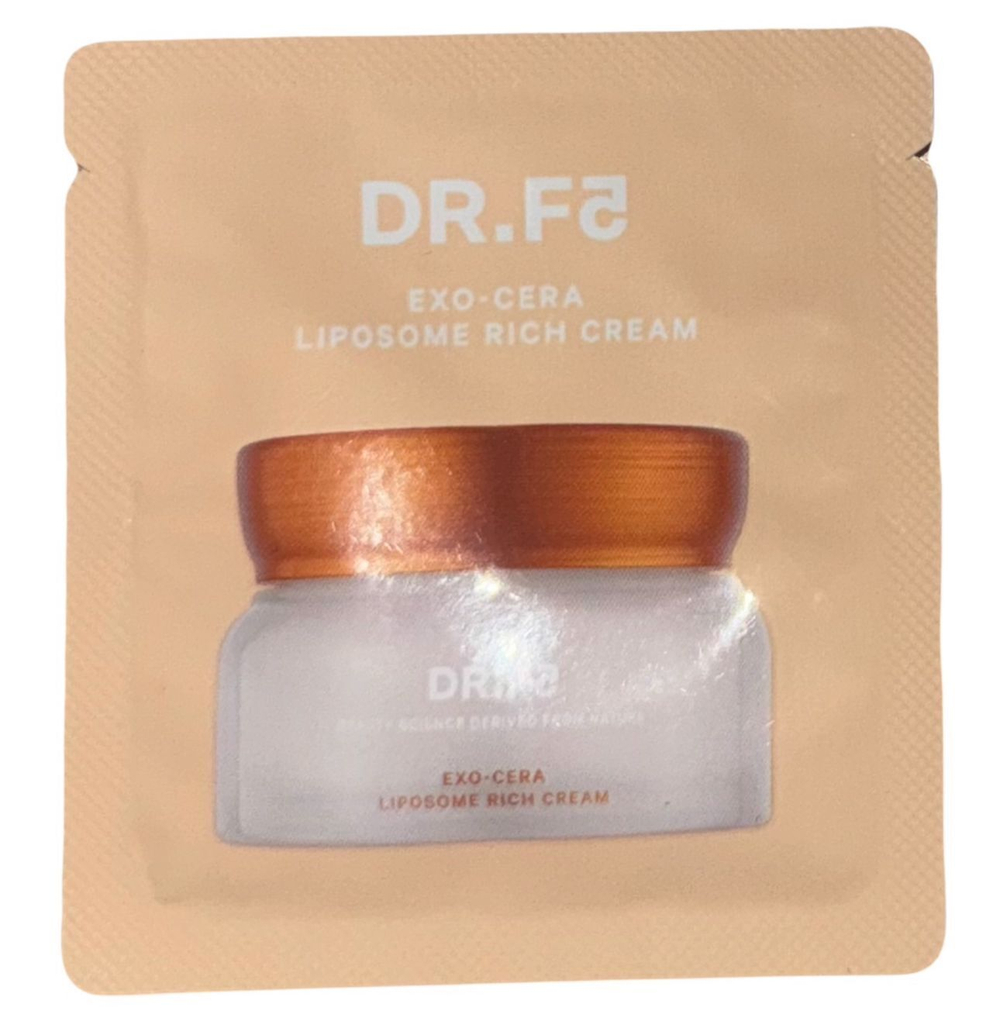Крем для лица с церамидами и липосомами DR.F5 Exo-Cera Liposome Rich Cream 2 мл