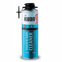 Очиститель монтажной пены Kudo Home Foam&Gun cleaner, 650 мл, 46428
