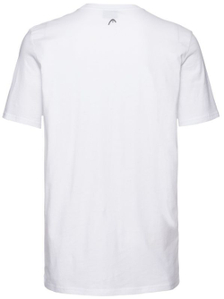 Футболка для мальчика теннисная Head Club Ivan T-Shirt JR - white/dark blue